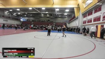 175 lbs Champ. Round 2 - Nathaniel Wine, Marana High School vs Maxton White, Payson