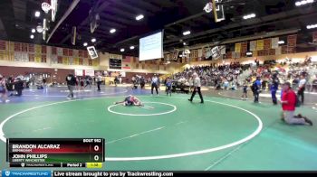 71 lbs Quarterfinal - Carter Baumgart, San Diego vs Adam Wiese, Hemet Youth Wrestling Club