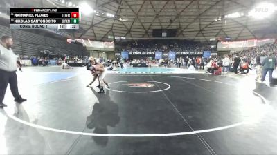 Boys 2A 138 lbs Cons. Round 1 - Nikolas Santonocito, Deer Park vs Nathaniel Flores, Othello