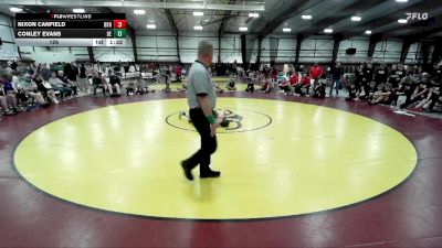 126 lbs Round 2 (8 Team) - Conley Evans, Box Elder vs Nixon Canfield, Bear River