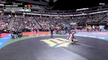 G105-4A Champ. Round 1 - Isabelle Crown, Gunnison Girls vs Jennifer Camarena-Martinez, Skyview Girls