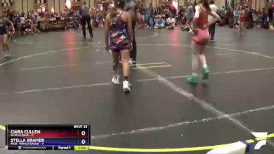 84 lbs Placement - Ciara Cullen, Elite NJ Blue vs Stella Kramer, MGW- Mango Bango