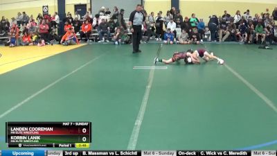 50 lbs Semifinal - Landen Cooreman, MN Elite Wrestling vs Korbin Lanik, MN Elite Wrestling