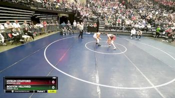 157 lbs Cons. Semi - Hyrum Stafford, Mountain View vs Boston Hillyard, Desert Hills