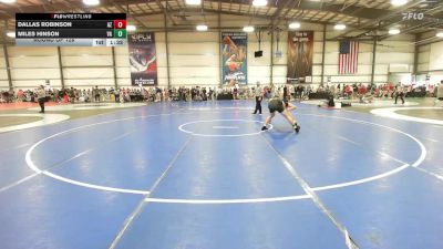 145 lbs Round Of 128 - Dallas Robinson, AZ vs Miles Hinson, VA
