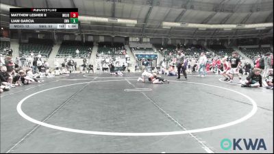 85 lbs Rr Rnd 2 - Matthew Lesher II, Mojo Grappling Academy vs Liam Garcia, Shelton Wrestling Academy