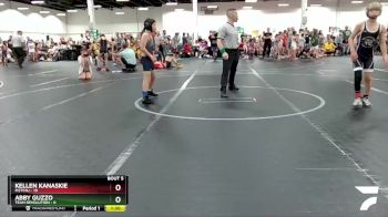 68 lbs Round 2 (8 Team) - Kellen Kanaskie, M2TCNJ vs Abby Guzzo, Team Revolution