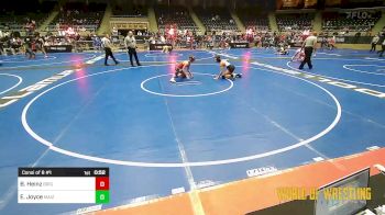 125 lbs Consi Of 8 #1 - Braadrn Heinz, Brighton Wrestling Club vs Everett Joyce, Maize