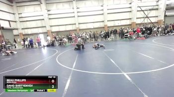 68 lbs Cons. Round 2 - David Bartyenyev, Total Domination vs Beau Phillips, Bear River