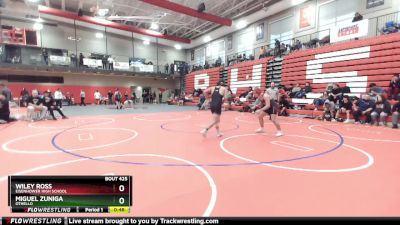 190 lbs Cons. Round 3 - Miguel Zuniga, Othello vs Wiley Ross, Eisenhower High School