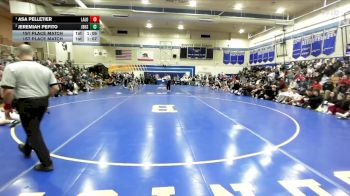 126 lbs 1st Place Match - Asa Pelletier, Las Lomas vs Jeremiah Pepito, Jesse Bethel High School