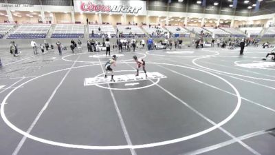 74 lbs Rr Rnd 2 - Preston Garrard, Borger Youth Wrestling vs Warren Hoffschneider, Bear Cave Wrestling