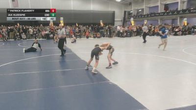 88 lbs Cons. Rd Of 32 - Jax Kleespie, Gun Smoke Wrestling Club vs Patrick Flaherty, Maritime Wrestling Academy