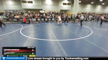 220 lbs Cons. Round 2 - Kaden Stitt, OK vs Izavion Franklin, WI