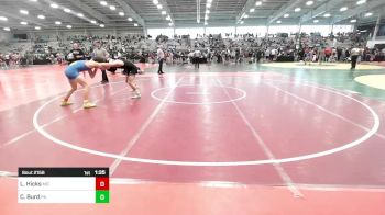 160 lbs Round Of 64 - Landon Hicks, MD vs Christian Burd, PA