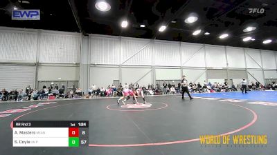 120 lbs Rr Rnd 3 - Ashlyn Masters, Mean Girls vs Shelby Coyle, Untouchables Girls Pink