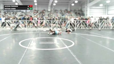 120 lbs Round Of 64 - Jaxson Freeman, ID vs Nathan Jones, NC