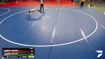 65 lbs Placement (4 Team) - Kamden Gallus, Sartell vs Landyn Iverson, Foley