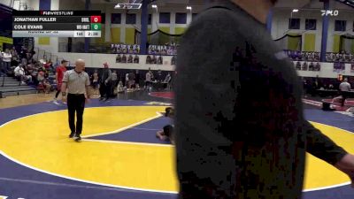 165 lbs Round Of 32 - Jonathan Fuller, Drexel vs Cole Evans, WVU Unattached
