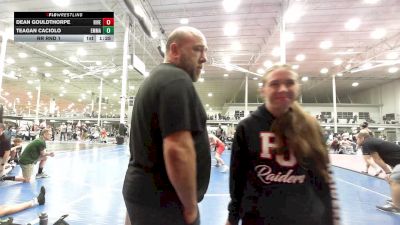 122 lbs Rr Rnd 1 - Dean Gouldthorpe, River Valley Rebels - HSAm vs Teagan Caciolo, Emmaus - HSAm