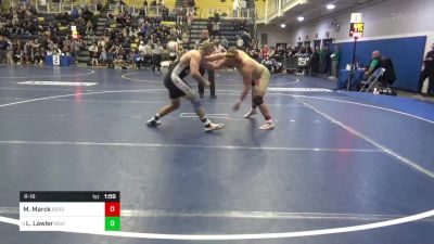 215 lbs R-16 - Mason Marck, Bergen Catholic-NJ vs Lucas Lawler, Bishop McDevitt