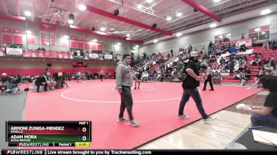 150 lbs Cons. Round 2 - Adam Mora, Kiona Benton vs Armoni Zuniga-Mendez, Othello