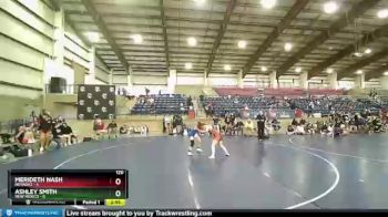 120 lbs Round 3 (10 Team) - Merideth Nash, NEVADA2 vs Ashley Smith, NEW MEXICO
