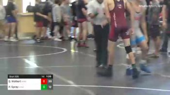 126 lbs Semifinal - Quintin Wolbert, Askren1 vs Preston Spray, Askren2