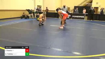 285 lbs Consolation - Ian Fasano, Mt. Pleasant vs Gunner Treibley, Meadowbrook Christian