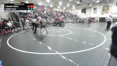 285 lbs Champ. Round 1 - Hander Fabian, Orange vs Daren Calix, Costa Mesa