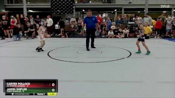 56 lbs Round 6 (8 Team) - Jaxon Shifler, Terps Xpress ES vs Carter Pollock, U2 Upstate Uprising