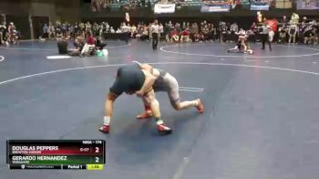 174 lbs Cons. Round 2 - Gerardo Hernandez, Vanguard vs Douglas Peppers, Brewton-Parker