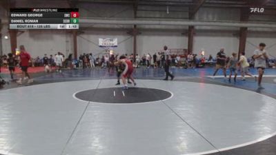 126 lbs Semifinal - Edward George, Seagull Wrestling Club vs Daniel Roman, Scorpions