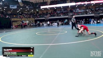 130 lbs Cons. Semi - Tristan Tilden, Dillingham High School vs Eli Banks, Houston