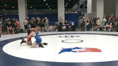 52 kg Cons. Sub-rd Of 16 - Sebastian Kiyan, MTC - MANTANONA TRAINING CENTER vs Cayden Clark, Great Bridge Wrestling Club
