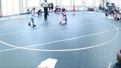 46 lbs Semifinal - Lilah Miller, Rancho Bernardo WC vs Benjamin Tolentino, Dethrone WC