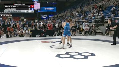 157 lbs Cons. Quarters - Aaron Schmitz, Montana vs Jack Burdick, Utah
