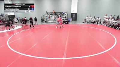 285 lbs James Hartleroad, Indiana vs Tracer Murdock, Kansas Red