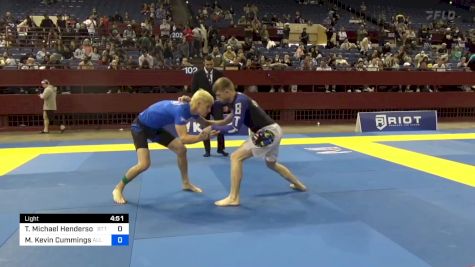 Travis Michael Henderson vs Maxwell Kevin Cummings 2024 Pan IBJJF Jiu-Jitsu No-Gi Championship