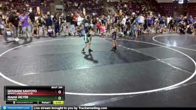 81-83 lbs Round 3 - Giovanni Santoyo, Bennett Wrestling Club vs Isaiah Hilyer, Montana