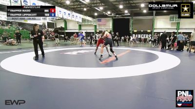144 kg 3rd Place - Trapper Masid, MWC Wrestling Academy vs Trapper Lippincott, Young Guns Nashville Wrestling