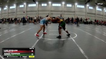 215 lbs Quarterfinals (8 Team) - Robert Thompson, Great Bridge vs Luke Mcmillion, Ohio Storm