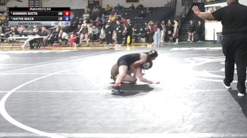 103 lbs Quarterfinal - Summer Batts, Lock Haven University vs Hattie Mack, Lehigh