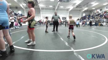 46 lbs Semifinal - Leven Rother, Rough Riders vs Gabriel Morales, Cotton County Wrestling Club