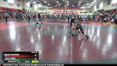 85 lbs Quarterfinal - Aden Czepa, New Prague Wrestling vs Bryce Kraemer, ROCORI