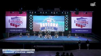 Legendary Athletics - Inspire [2026 L2 Youth - D2 Day 1] 2026 NCA Daytona Beach Classic