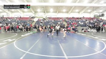140 lbs Cons. Round 2 - Nicole Vaillancourt, Westlake vs Charlotte Lawrence, Uintah