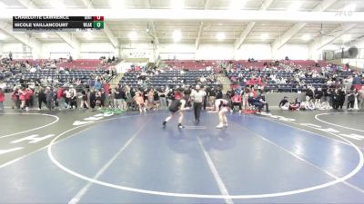 140 lbs Cons. Round 2 - Nicole Vaillancourt, Westlake vs Charlotte Lawrence, Uintah