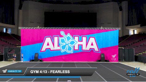 Gym 4:13 - Fearless [2022 L1.1 Youth - PREP Day 1] 2022 Aloha Bossier City Showdown