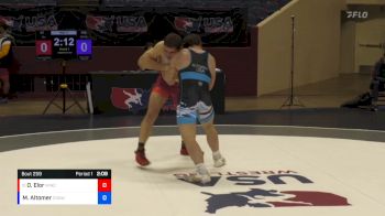 97 lbs Cons. Round 5 - Orry Elor, New York Athletic Club vs Michael Altomer, Curby 3 Style Wrestling Club